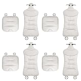シートカバー NOAH専用 最新 レザー シートクッション 90系80系70系 シリーズ対応 車用 シートカバーセット 蒸れない 座クッション 体圧分散 前座席用 後部座席用 カー用品 (ベージュ, 1列、2列目用,8枚セット・4席分用)