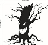 oSYE Happy Halloween Spooky Cemetery gost木壁デカール子供の部屋のウィンドウステッカーハロウィンデコレーション
