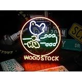 ネオンサイン ウッドストック WOOD STOCK ネオン管 ネオンライト 店舗照明 ガレージ アメリカン雑貨
