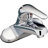 Aqualifeシングルレバーバスルーム蛇口のポップアップ排水 – クローム仕上げ