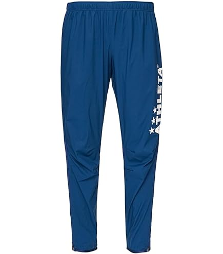 Amazon | ATHLETA アスレタ 裏地付きストレッチウインドパンツ S NVY