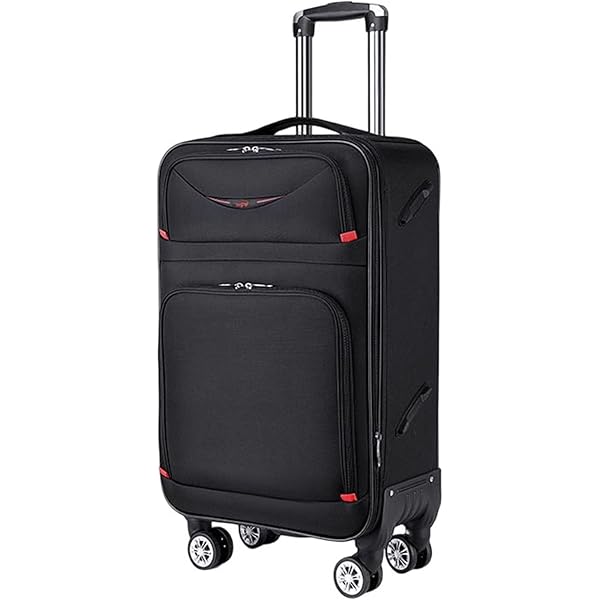 ブラックの旅行用スーツケース Amazon | [Sakunaca] ソフトキャリーケース スーツケース