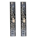 Dolity PCBルーラー　2本セット　回路設計　電子作業用　電気DIY　基板定規　Arduino適用　測定用品