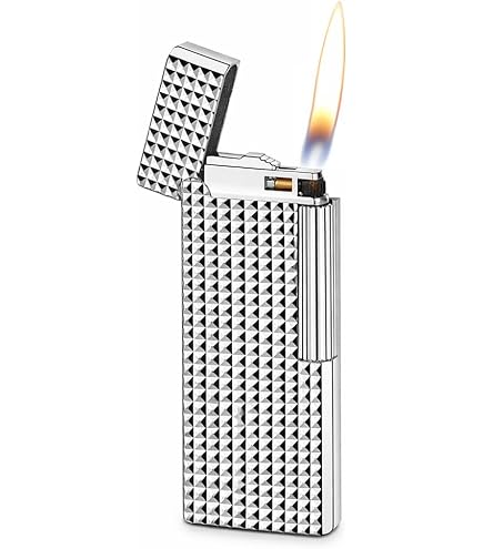 Amazon.co.jp: スリム ガス ライター - クラシック 長方形 コンパクト