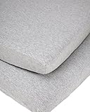 Mamas & Papas Cot/Bed Fitted Sheets (Grey Marl by Mamas & Papas