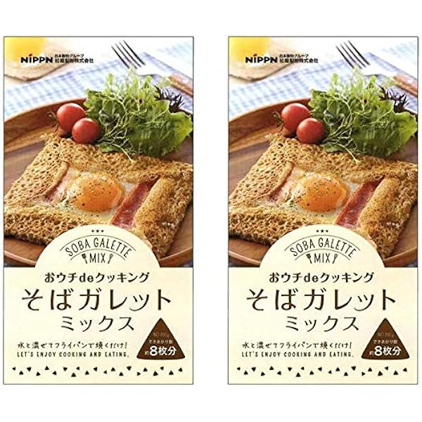 Amazon.co.jp: そばガレット おウチdeクッキング そばガレットミックス