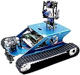 Yahboom Raspberry Pi ロボット プロ スターターキット カメラ付き プログラマブル AI エレクトロニクス DIY タンク ロボット キット ティーン 大人向け Pi 4B と互換性あり (without Raspberry Pi)