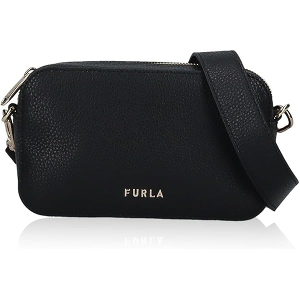 フルラ リアル ミニ カメラケース ショルダーバッグ クロスボディ デニム FURLA - フルラ リアル ミニ カメラケース ショルダーバッグ クロス