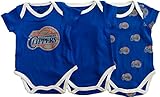 NBA Unk Los Angeles Clippersベビー乳児3 Piece Creeper Setボディスーツ ブルー
