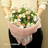2月限定 デザイナーにおまかせ マーガレットとバラの花束(生花)(ブーケタイプ) FL-2GT-9