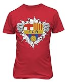 Smartzone Futbol Club BarcelonaスーパーヒーローロゴSoccer Football Futbol Tシャツ