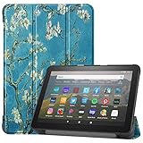 Shron For Fire HD 8 / HD 8 Plus 2024/2022/2020 ケース 三つ折りスタンドカバー 超薄型 超軽量 オートスリープケース Fire HD8/Fire HD8 Plus 2024 12世代 カバー