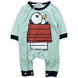 《初夏春秋対応》 ☆GARACH(ギャラッチ) 天竺 お昼寝パンダ 長袖カバーオール 60cm /GN NO.AH-1714302