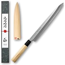 Amazon | 柳刃包丁 【恵比寿刃｜匠 -takumi-｜24cm｜片刃｜上霞研ぎ