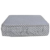 Miene Booster Seat with Spots (Grey/ White)