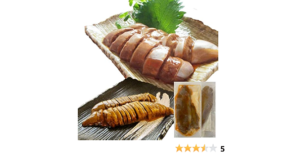 Amazon イカ屋荘三郎 珍味 国産いかのいかわた 2種 食べ比べ 50g入各1袋 イカ屋荘三郎 塩辛 珍味 通販