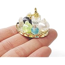 Amazon | Odoria 1/12 ミニチュア 香水 化粧品 メイクセット