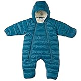 Polarn O Pyret Insulatedパフスノーウェア(新生児) カラー: ブルー