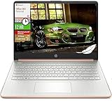 HP Stream ノートパソコン 14インチ HD 薄型軽量ノートパソコン Intel Celeron N4120 16GB RAM 320GB ストレージ (64GB eMMC + 256GB Micro SD) Office 365 1年間 HD ウェブカメラ HDMI ローズゴールド Windows 11 S