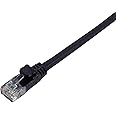 【2004年モデル】ELECOM LANケーブル CAT6 Gigabit プロテクタ付き 1m ブラック 【PlayStation 4 対応】 LD-GP/BK1