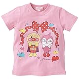 西松屋 アンパンマン・ドキンちゃん半袖Ｔシャツ 【80cm・90cm・95cm】　90　ピンク