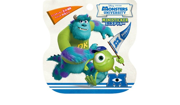 Amazon Co Jp ｄｉｓｎｅｙモンスターズインク ミニステッカー モンスターズユニバーシティ おもちゃ