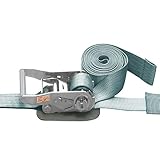 pa-man ベルト荷締機 J・Uフック(巾50mm　固定0.7m　巻取7m)