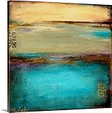 Erin Ashleyプレミアムシックラップキャンバス壁アート印刷題名Mystic Bay 16" x 16" 1668955_24_16x16_none