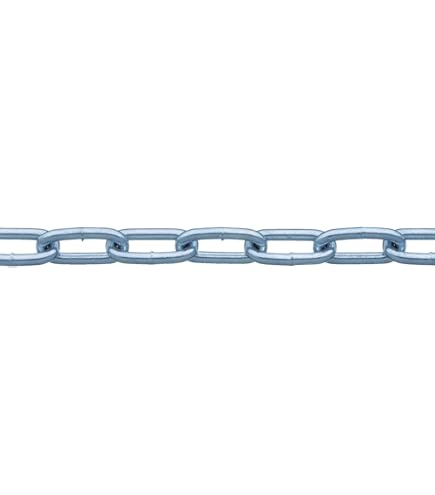 TRUSCO JIS F2106第一種規格相当 ロングリンクチェーン スチール 磨き 線径16mm×長さ4.1M~5.0M ( TIC-16-LG-M-5C ) トラスコ中山(株)