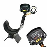 Kingdetector 新世代 高機能 進化型金属探測器トレジャーハンター 高感度金属探知機 MD-3009II 調節可能なステム 危険物紛失物検索 すべての金属の検出 軽量 簡単操作 持ち運び簡単