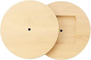 Amazon Co Jp 手作り用 時計盤 桂板 丸型 F215x14mm 腕時計