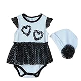 Karchi 　ベビー用ロンパース　カバーオール　　子供連体服 ガールズ連体服　 女の子用 　無袖子供連体服　 桃の心プリント　　春夏 可愛い ベビ用連体服 　 柔らかい おしゃれ 　新生児　幼児　赤