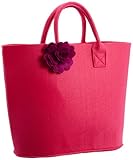 キーストーン フェルトトート withフラワー ピンク FETOFLPK