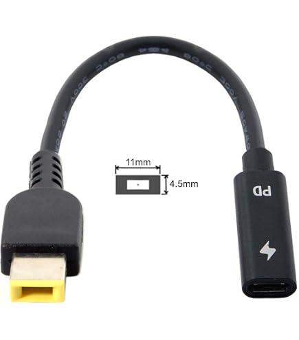 Amazon.co.jp: レノボパソコン 用 PD 充電ケーブル USB-C 変換