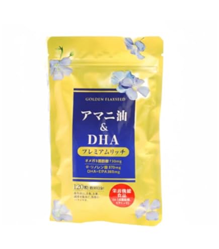 アマニ油&amp;DHA　120粒(30日分)　6箱セット アマニ油＆DHA ( 120粒 )/ ニップンのアマニ : 爽快ドラッグ - 通販