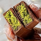 ドバイチョコ ピスタチオチョコ 2個セット dubai ドバイ チョコレート サクサク感たっぷり 自然な甘さ fix ピスタチオチョコレート YouTube話題 SNS話題 個別包装 食感豊かで チョコレート おしゃれ ﻿ (2個セット, ドバイピスタチオチョコ)