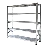 METALSISTEM　メタルシステム5段（奥行40cm）　W1577xH1576