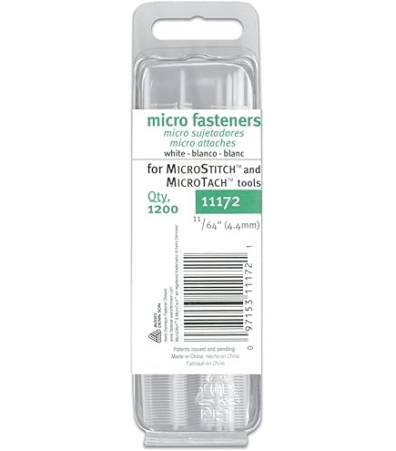 Amazon.co.jp: Micro Stitch Fastener Refills 4.4mm-Black 1,200/Pkg
