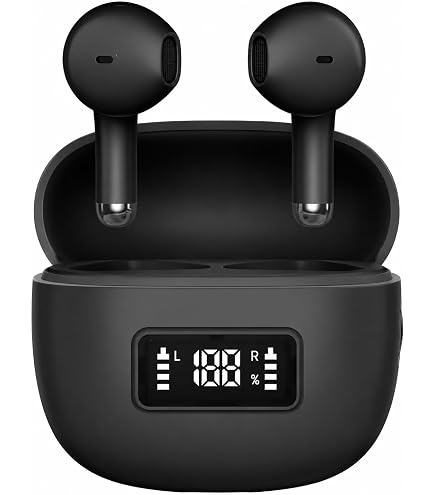 Amazon.co.jp: Bluetoothイヤホン ワイヤレスイヤホン IPX7防水 最大60