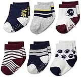 Carter's Baby-Boys Newborn Sport Socks Multi 12-24/Medium Months (Pack of 6) [並行輸入品]