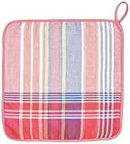 西川産業 ムースパフ ガーゼ×パイルパイル糸 パフィールコットン ミニテリー大 ピンク LQP8002021-P