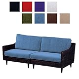 ソファ 3人掛け アジアン家具 ラタンソファ 籐家具 ソファ 3人掛け RL-1430BR-3C(ブラウン)