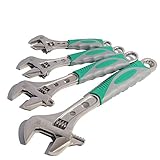 Beho-BERRYLION Adjustable Universal Wrench Spanner 8Inch Wrench Set