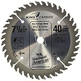 Vermont American 27390 7-1/4-Inch 40T Nonferrous Metal Carbide Circular Saw Blade [並行輸入品]