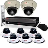 REVO America RE16BNDL20-4T Surveillance System with 16 Channel 4TB DVR with Quick Connect Cameras an