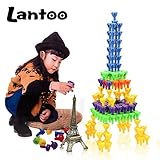 Lantoo ブロック おもちゃ 96ピース 立体パズル 知育玩具 おままごと ゲーム 積み木 誕生日プレゼント