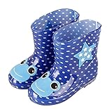 Plus Nao(プラスナオ) 子供用 長靴 レインブーツ レインシューズ 男の子 女の子 ベビー キッズ 猫 ウサギ カエル 雨具 ファー付き 雪遊び 1 17 カエルブルー