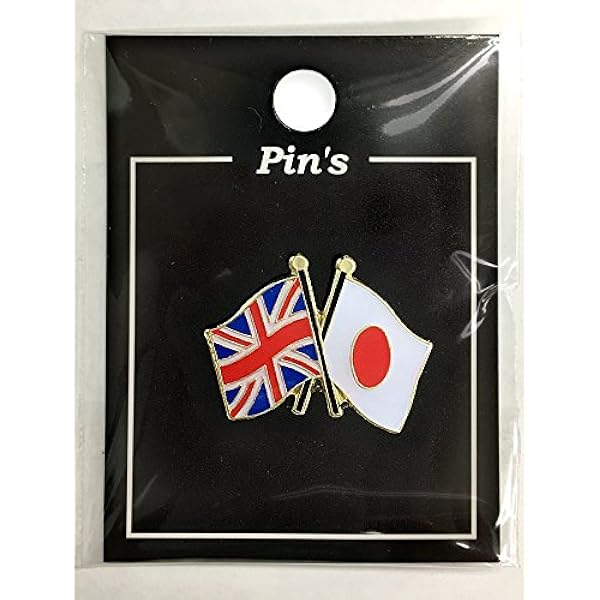 Amazon.co.jp: TOSPA ピンバッジ2ヶ国友好日本国旗・フランス国旗 約20