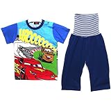 男の子 Disney PIXAR カーズ 半袖 パジャマ 95cm 80ブルー 331227709