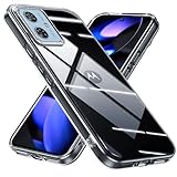 Moto G64 5G 用 ケース Moto G64y 5G 用 ケース tpu シリコン保護ケース 磨り表面 スマホケース スリム 薄型 ストラップホール 一体型 指紋防止 軽量 人気 モトローラ モト G64 5G 用 携帯カバー 透明 W-PYGJ-60-01